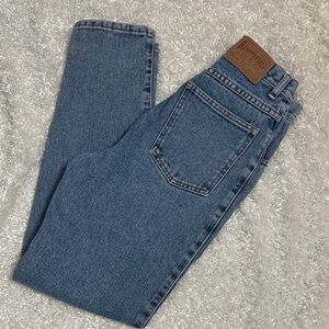 Vintage aeropostale Jeans size 4 taper lag 100% cotton 90s
